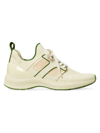 Tory Burch T Sock Runner Sneakers In New Ivory / Arugula