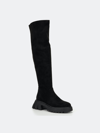 Torgeis Alfie Lug Sole Tall Boot In Black