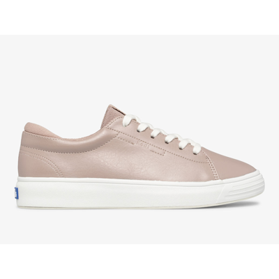 Keds Alley Coated Twill In Mauve