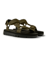 Camper Men's Oruga Hombre Strap Sandals Men's Shoes In Medium Gray