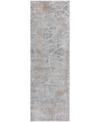 Km Home Alloy All342 2'6" X 8' Runner Area Rug In Rose
