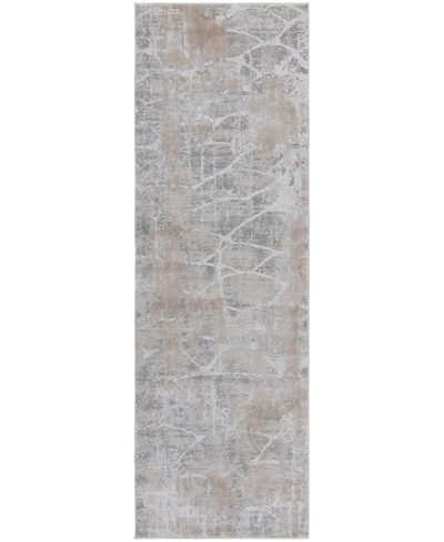 Km Home Alloy All342 2'6" X 8' Runner Area Rug In Rose