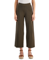 Eileen Fisher Cropped Wide-leg Jersey-knit Pant In Surplus