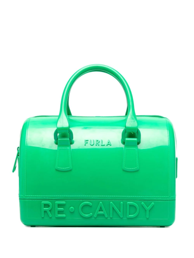 Furla Candy S Handbag In Green