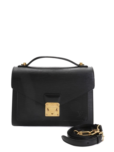 Pre-owned Louis Vuitton Épi Monceau Gm Two-way Bag In Black | ModeSens