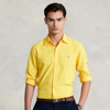 Polo Ralph Lauren Slim Fit Garment-dyed Oxford Shirt In Yellowfin