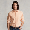 Ralph Lauren Slim Fit Oxford Shirt In Spring Orange