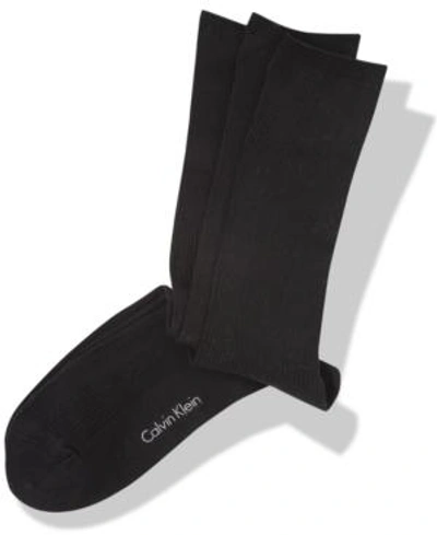 Gucci Dress Men's Socks, Non Binding 3 Pack In Black