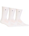 POLO RALPH LAUREN MEN'S SOCKS, CASUAL PONY PLAYER CREW 3 PACK