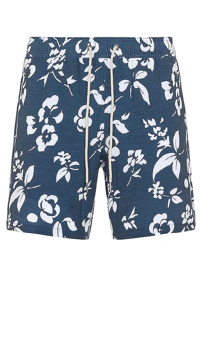 Fair Harbor The Bayberry Trunk In Navy Floral