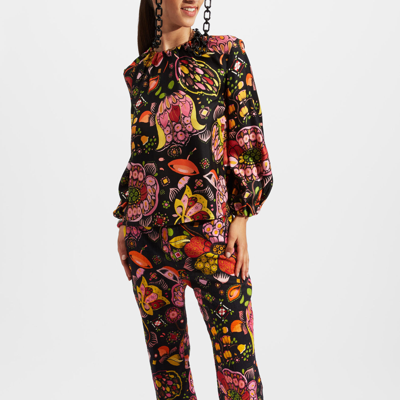 La Doublej Charming Top In Black