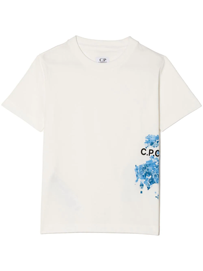 C.p. Company Kids' Logo-print Cotton T-shirt