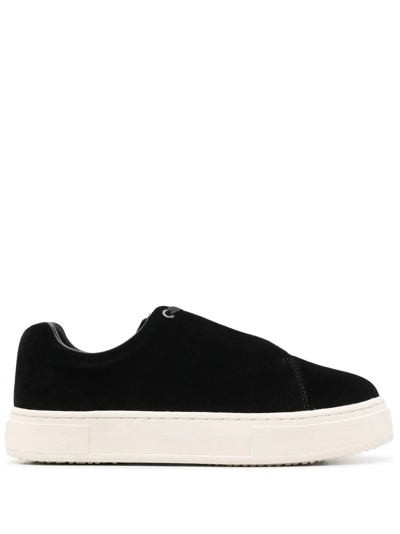 Eytys Doja Suede Trainers In Black