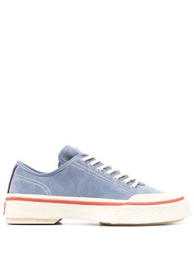 Eytys Laguna Lace-up Trainers In Blue