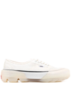 VANS CHUNKY LOGO-PATCH LACE-UP SNEAKERS