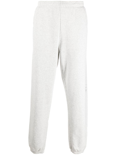Sporty And Rich Elasticated-waistband Track Pants In Heather Gray