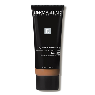 Dermablend Leg And Body Makeup Foundation With Spf 25 (3.4 Fl. Oz.) - 45 Warm In 45 Warm - Tan Honey