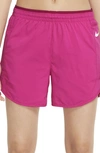 Nike Tempo Luxe Dri-fit Running Shorts In Active Pink/ Mystic Hibiscus