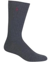 POLO RALPH LAUREN MEN'S CREW SOCKS