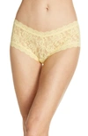 Hanky Panky Signature Lace Boyshorts In Buttercup