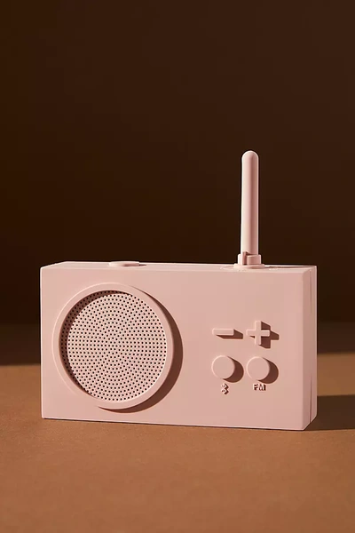 Lexon Tykho 3 Fm Radio And Bluetooth Speaker In Pink