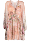 ZIMMERMANN DANCER FLORAL-PRINT DRESS