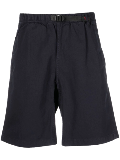 Gramicci Buckle-fastening Waistband Shorts In Blue