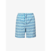 DEREK ROSE LEDBURY GRAPHIC-PRINT COTTON LOUNGE SHORTS