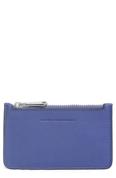 Aimee Kestenberg Melbourne Leather Wallet In Blue Iris
