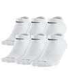 NIKE MEN'S EVERYDAY PLUS CUSHIONED TRAINING NO-SHOW SOCKS 6 PAIRS