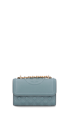 Tory Burch Fleming Convertible Leather Shoulder Bag