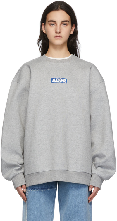 ★ADER ERROR★Og; box 4211★ Ader Error Grey Origin Line Og Box 4211 Sweatshirt | ModeSens