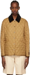 BURBERRY BROWN POLYESTER JACKET