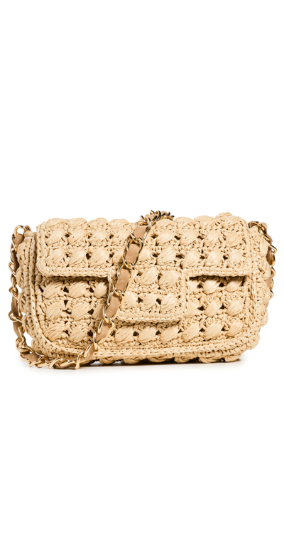 Caterina Bertini Shoulder Bag In Natural 26