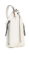 Rag & Bone Hayden Mini Leather Sling Crossbody Bag In Antique White