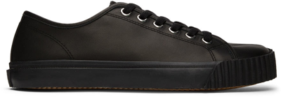 Maison Margiela Tabi Low-top Sneakers In Black