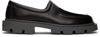 MAISON MARGIELA BLACK CALFSKIN LOAFERS