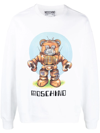 MOSCHINO LOGO ORGANIC COTTON SWEATSHIRT