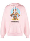 MOSCHINO LOGO抽绳连帽衫