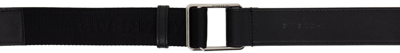 Givenchy Black Double Ring Belt In 001 Black