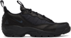 Nike Acg Air Mada Rubber-trimmed Leather And Mesh Hiking Sneakers In Black/anthracite
