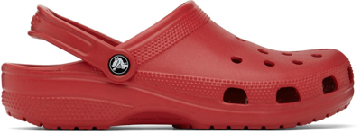 Crocs Toddler Kids Classic Clogs From Finish Line In Red/red