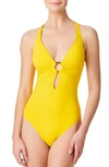 Bleu Rod Beattie Ring Me Up One-piece Swimsuit In Pineapple