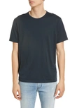 John Varvatos Regular Fit Crewneck T-shirt In Navy