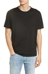John Varvatos Regular Fit Crewneck T-shirt In Black