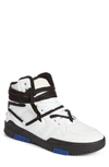 Saint Laurent Smith High Top Sneaker In White