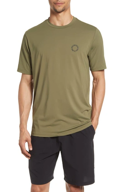 Volcom Faulter Graphic Tee In Military
