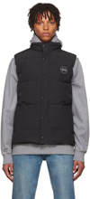 CANADA GOOSE BLACK GARSON VEST