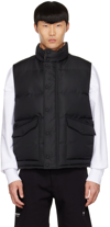 ALEXANDER MCQUEEN BLACK POLYESTER waistcoat