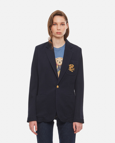 Ralph Lauren Cotton Jacket In Blue